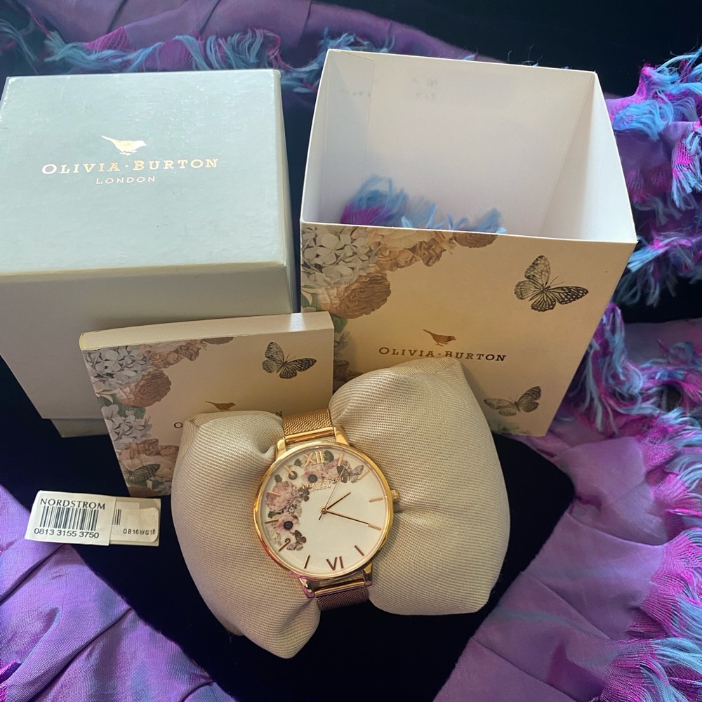 Olivia Burton rose gold watch